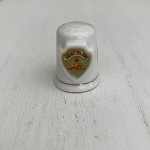 Rhode Island porcelain thimble